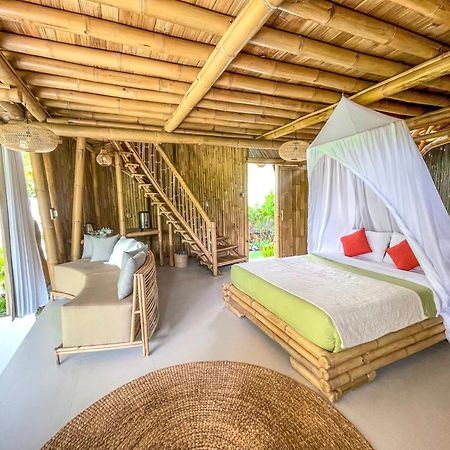 Вілла Eco Bamboo Island Bali - Bamboo House #3 Selat Екстер'єр фото