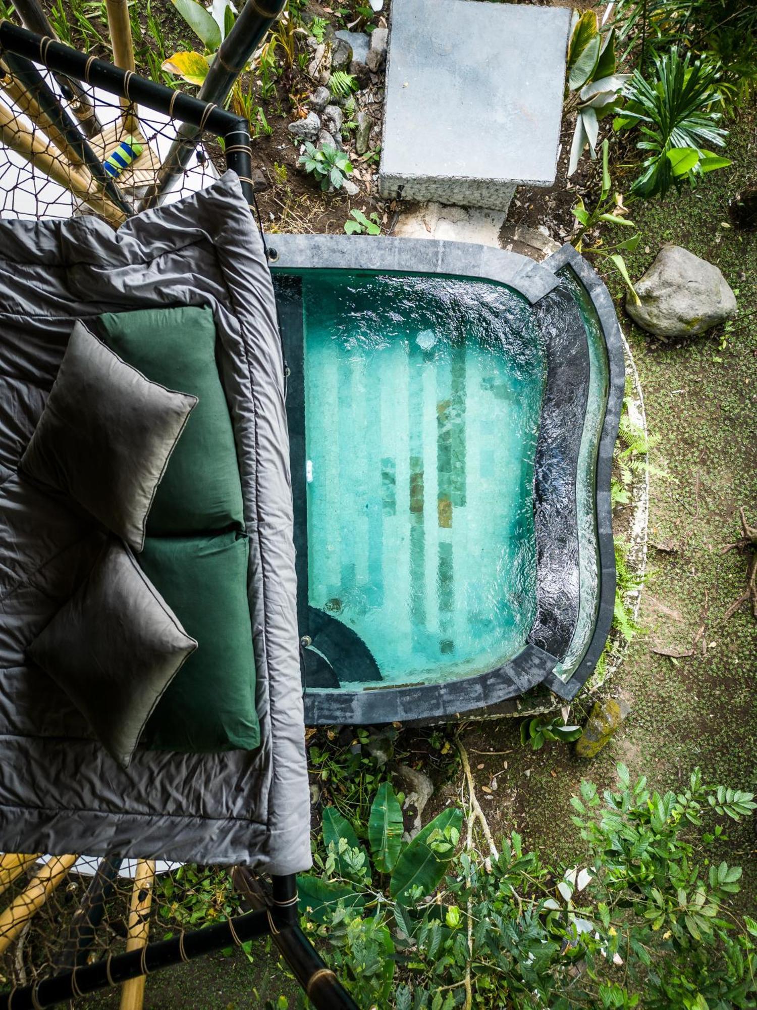Вілла Eco Bamboo Island Bali - Bamboo House #3 Selat Екстер'єр фото